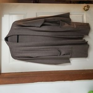 Wool X Long Cardigan Large